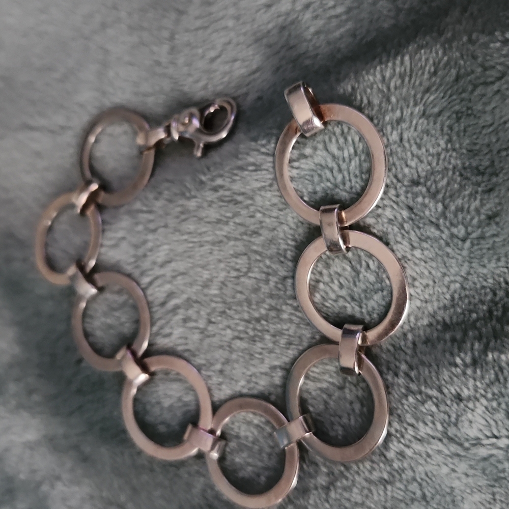 Agm 925 flat Circle Bracelet